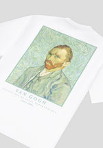 Self Portrait - Van Gogh Cotton T-Shirt - White