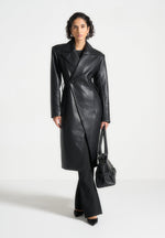 malya-leather-asymmetric-belted-coat-black