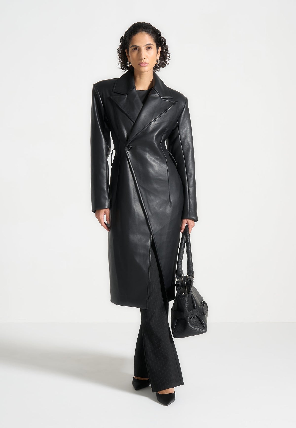 malya-leather-asymmetric-belted-coat-black