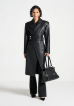 malya-leather-asymmetric-belted-coat-black