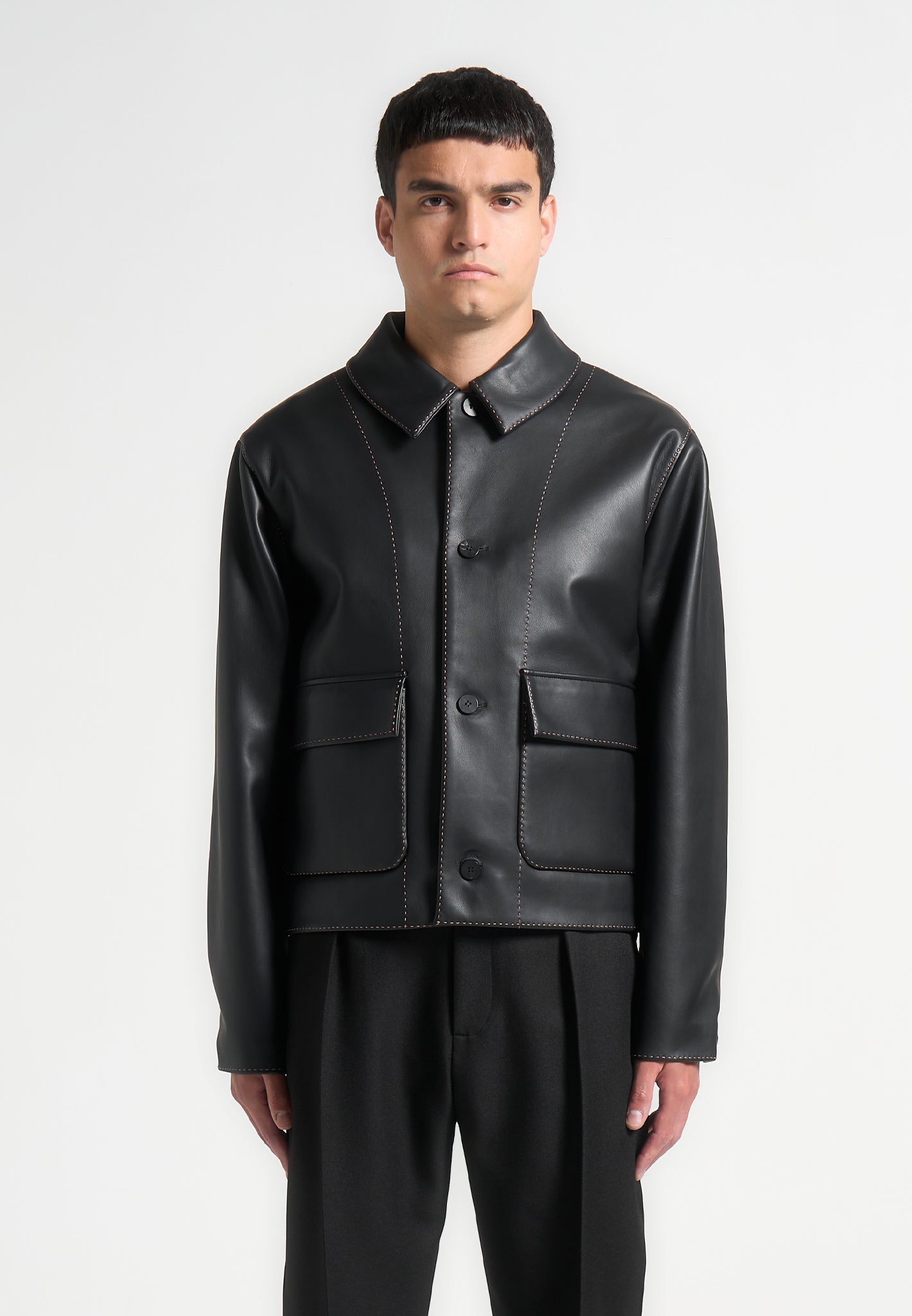 vegan-leather-contrast-stitch-jacket-black-1