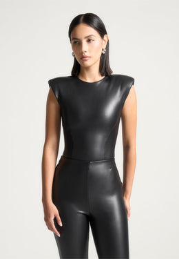 wide-shoulder-leather-bodysuit-black