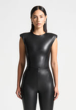 wide-shoulder-leather-bodysuit-black