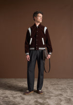 nico-velvet-satin-varsity-jacket-brown