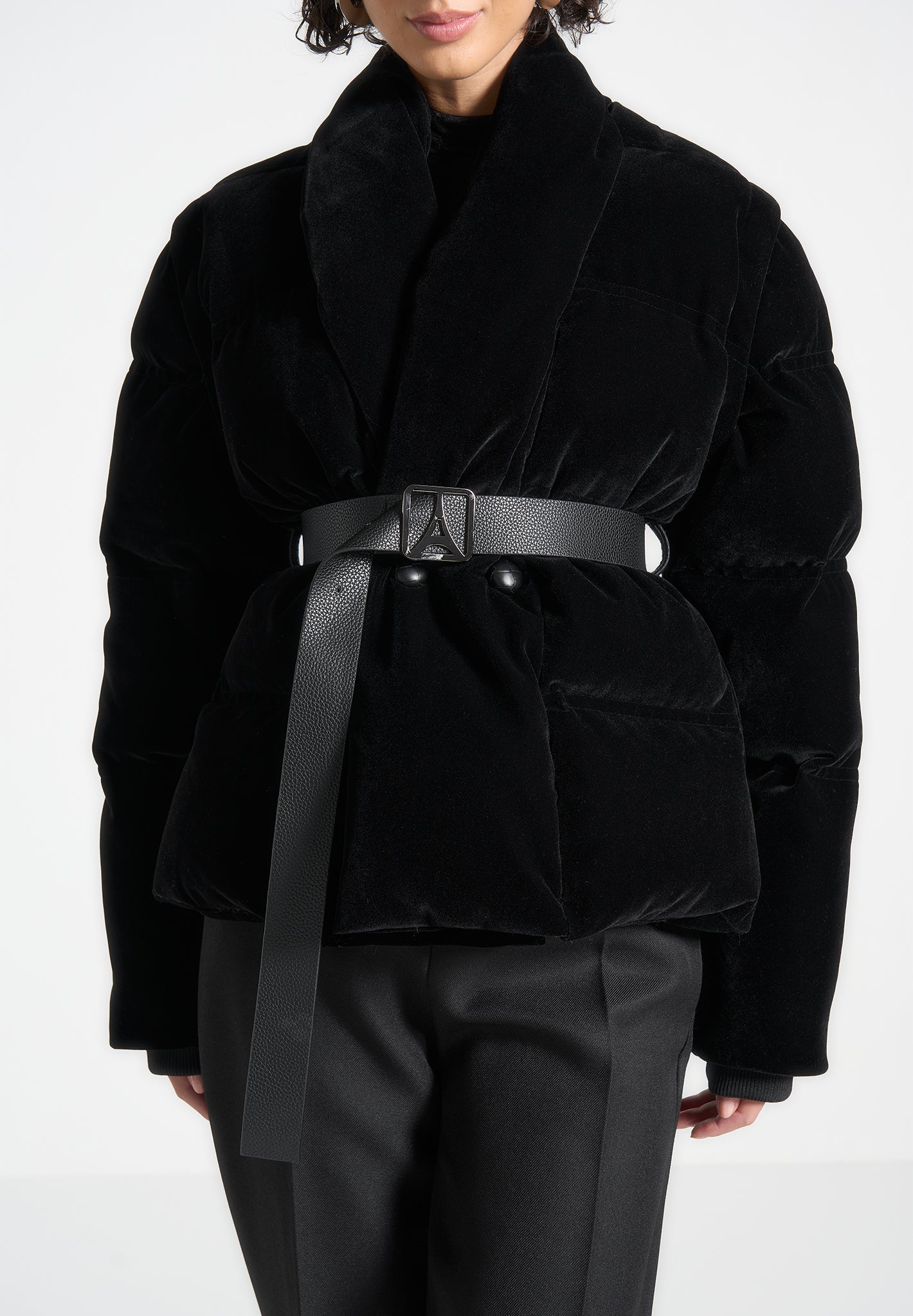 velvet-wrap-belted-puffer-jacket-black