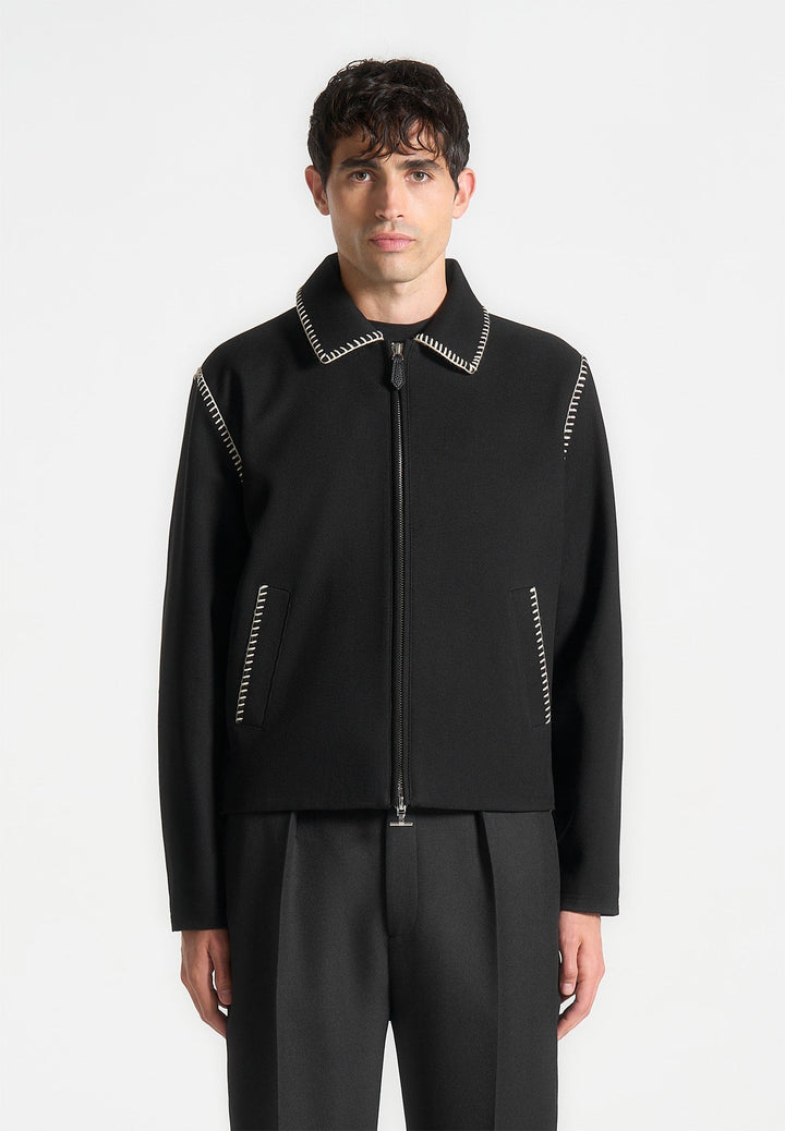 whipstitch-twill-boxy-jacket-black