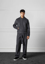 wool-blend-marl-belted-trousers-charcoal-grey